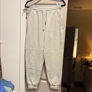 Zara Light pistachio Jogger Pants